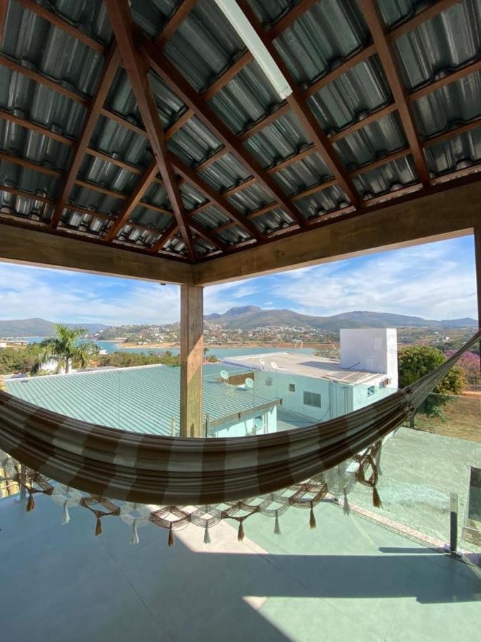 Recanto Brenda - Casa Luxo Capitolio Com Vista Pro Lago, Escarpas E Morrochapeu Ngoại thất bức ảnh